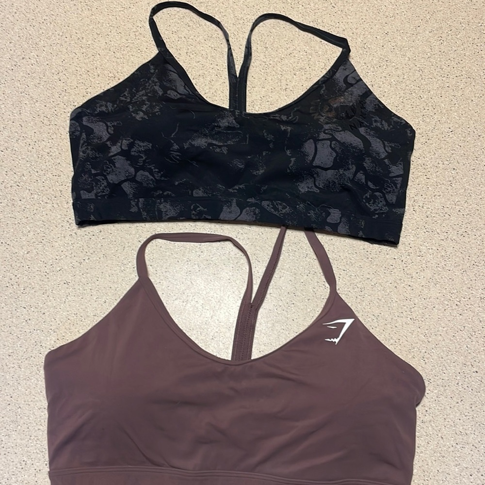Gymshark sports bras both size XL